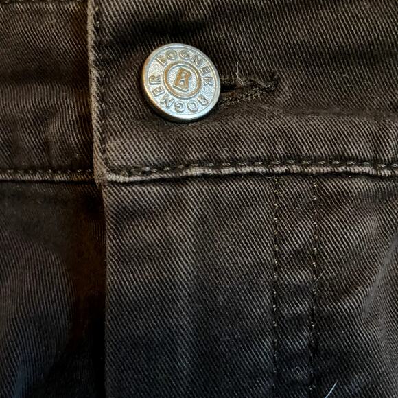 Bogner Jeans Bootcut 5-Pocket High Rise Flared Leg Brown 31" - Picture 3 of 5